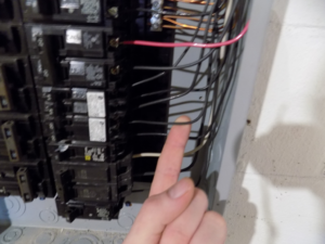 Improperly sized breakers